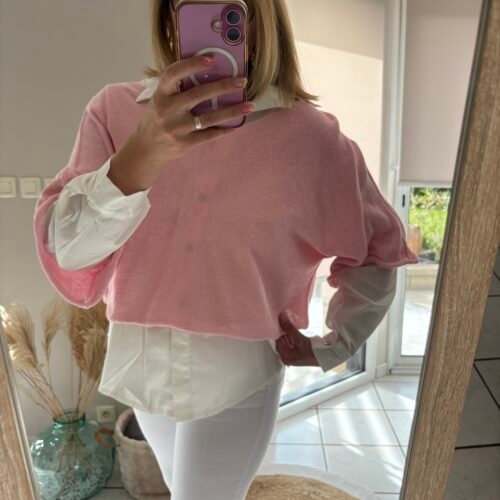 Pull " " oversize rose