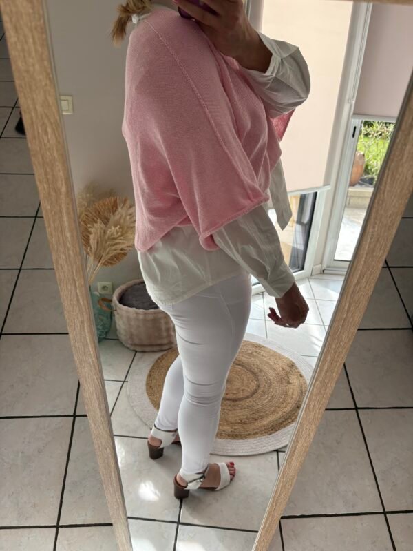 Pull " " oversize rose