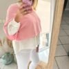 Pull " " oversize rose