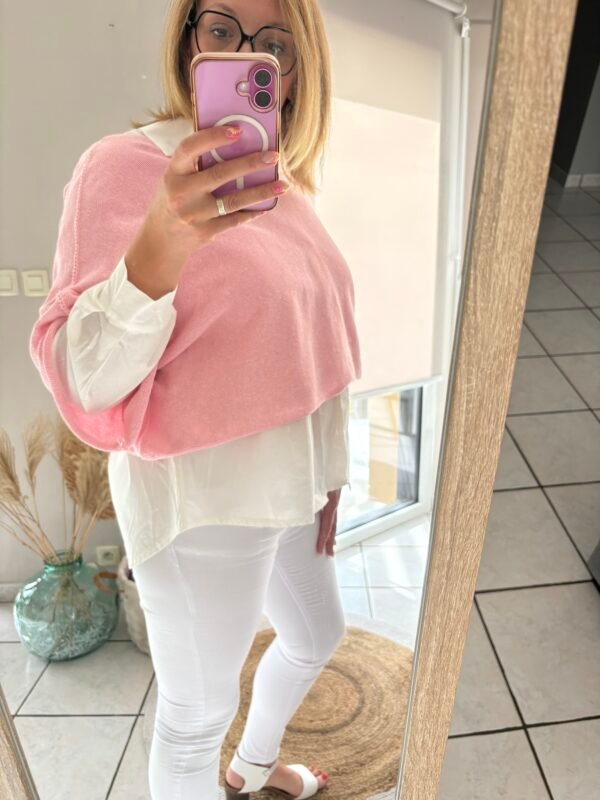 Pull " " oversize rose