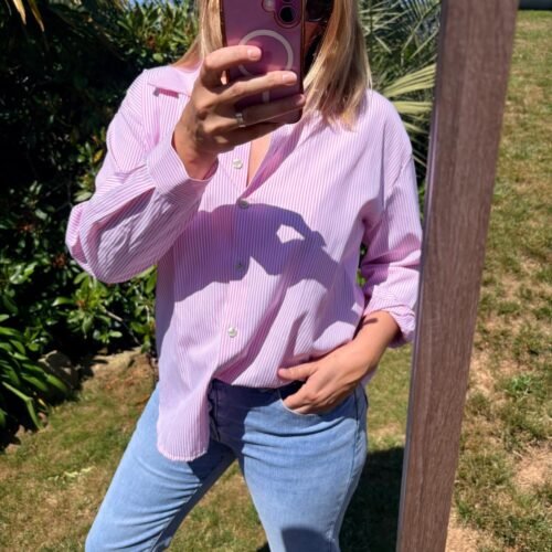 chemise "NALLA" Rose