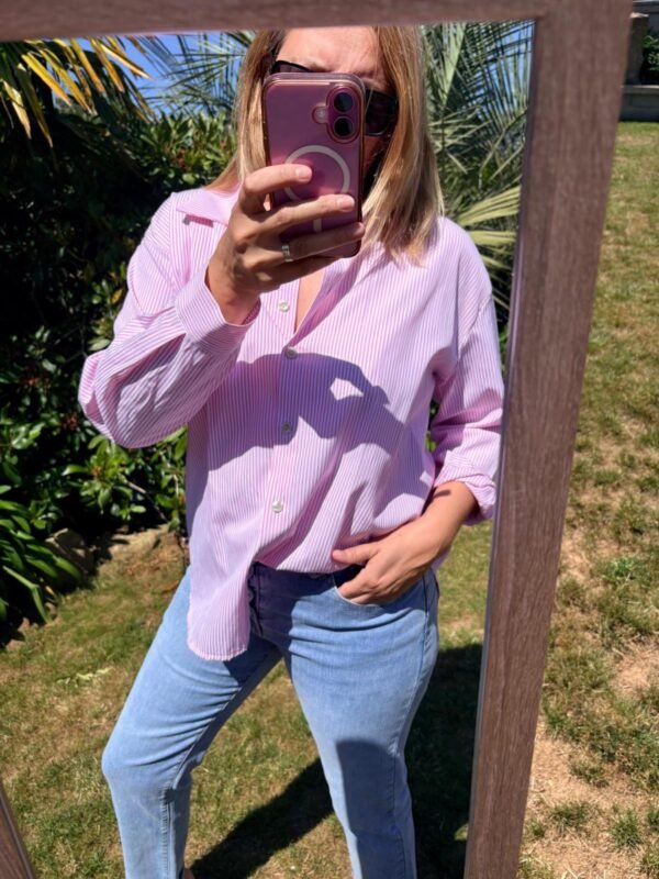 chemise "NALLA" Rose
