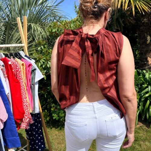 Chemise "LADY" Rouille
