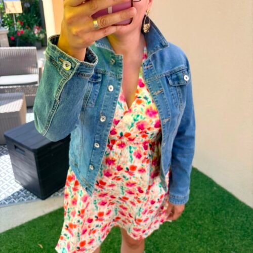 Veste en jean "AVA"