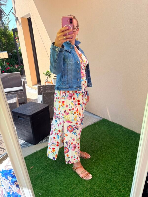 Robe longue "TULIPE"