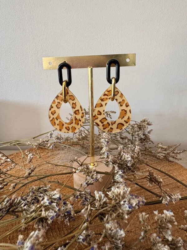 f4 Boucles d'oreilles "VANILLE"