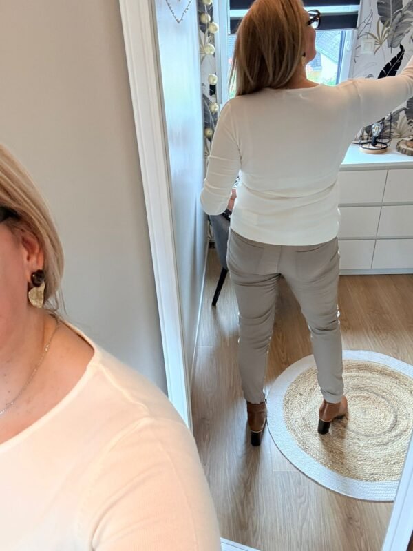 Pull DANIELLE beige 3 Pull "DANIELLA" Ecru