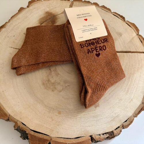 Chaussettes AMIS BONHEUR APERO