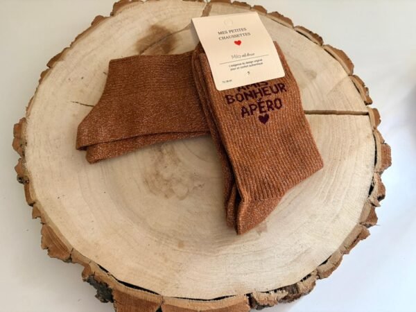 Chaussettes AMIS BONHEUR APERO