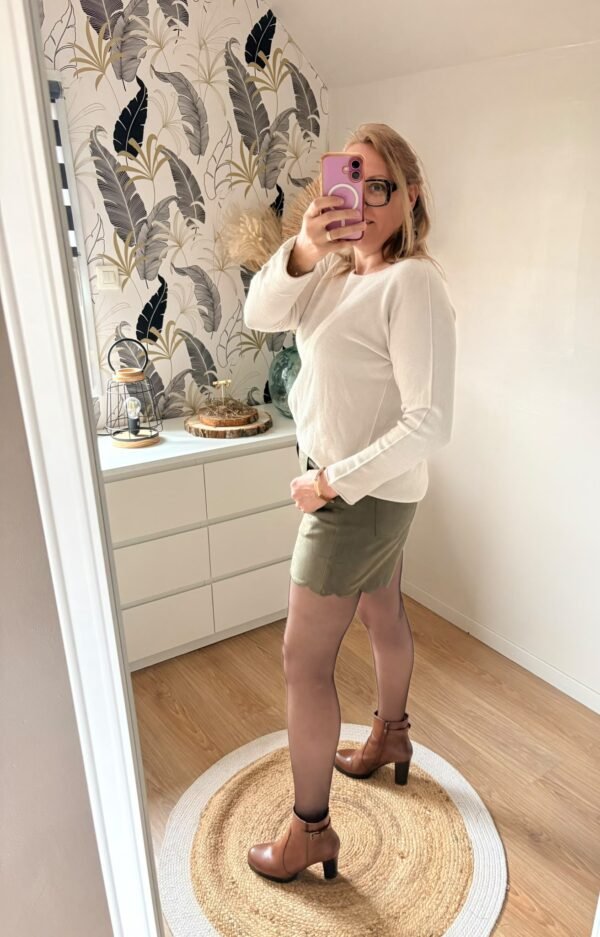 Short "THELIA" Kaki